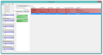 Port Inspector screenshot 2