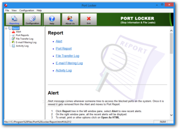 Port Locker screenshot