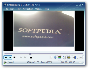 Portable 3nity Media Player screenshot