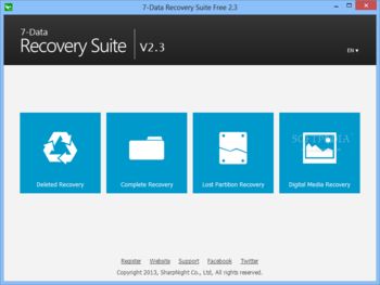 Portable 7-Data Recovery Suite Free screenshot