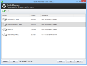 Portable 7-Data Recovery Suite Free screenshot 2