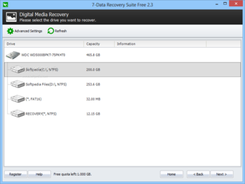 Portable 7-Data Recovery Suite Free screenshot 6