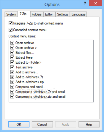 Portable 7-Zip screenshot 8