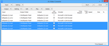 Portable A's Video Converter screenshot