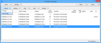 Portable A's Video Converter screenshot 4