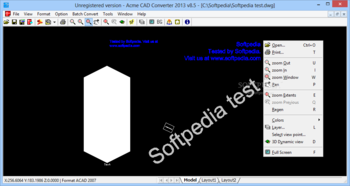 Portable Acme CAD Converter screenshot