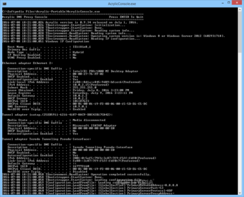 Portable Acrylic DNS Proxy screenshot