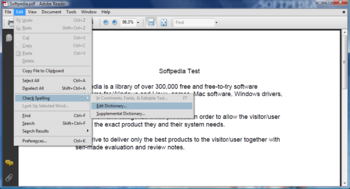 Portable Adobe Reader Lite screenshot 2