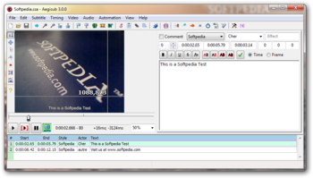 Portable Aegisub screenshot 5