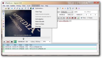 Portable Aegisub screenshot 8