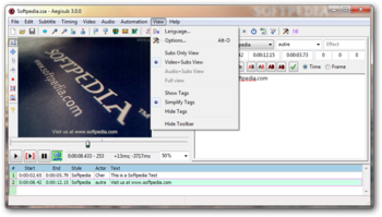 Portable Aegisub screenshot 9