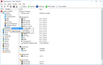 Portable AIDA64 Extreme screenshot 3