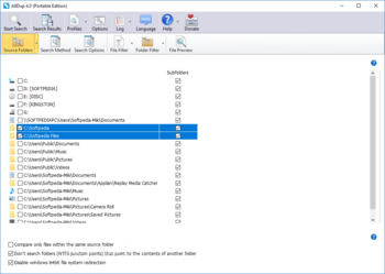 Portable AllDup screenshot