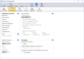 Portable AllDup screenshot 3