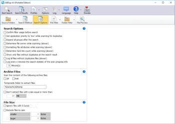 Portable AllDup screenshot 4