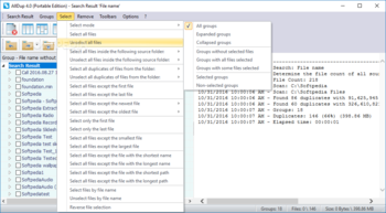 Portable AllDup screenshot 9