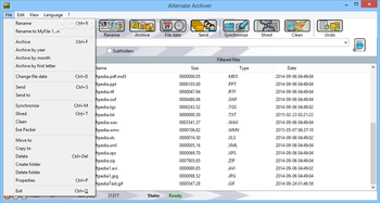Portable Alternate Archiver screenshot 3