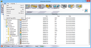 Portable Alternate Archiver screenshot 4