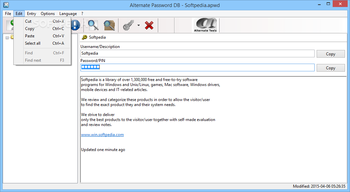 Portable Alternate Password DB screenshot 5