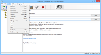 Portable Alternate Password DB screenshot 6