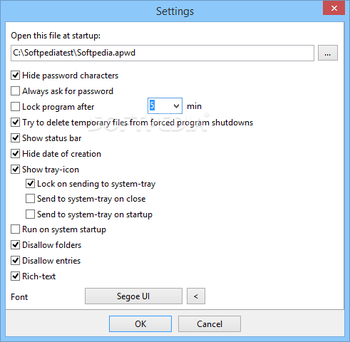 Portable Alternate Password DB screenshot 8