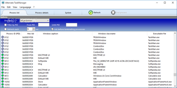 Portable Alternate Task Manager screenshot