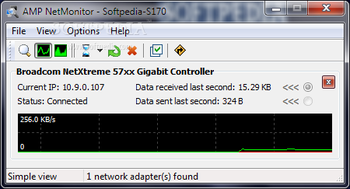 Portable AMP NetMonitor screenshot