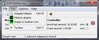 Portable AMP NetMonitor screenshot 2
