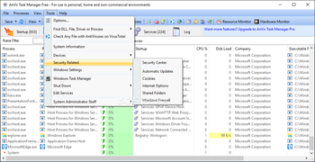 Portable AnVir Task Manager Free screenshot 7