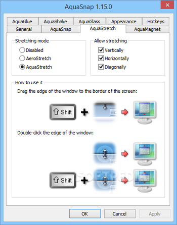 Portable AquaSnap screenshot 4