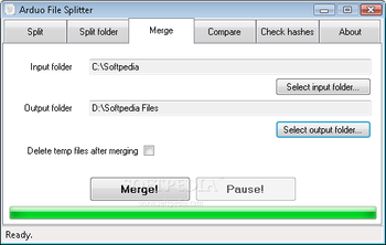 Portable Arduo File Splitter screenshot 3