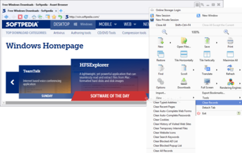 Portable Avant Browser Ultimate screenshot 6