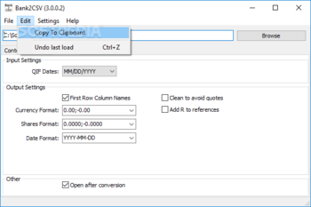 Portable Bank2CSV screenshot 5