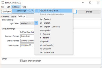 Portable Bank2CSV screenshot 6