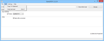 Portable Bank2PDF screenshot 3