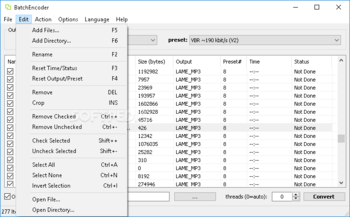 Portable BatchEncoder screenshot 5