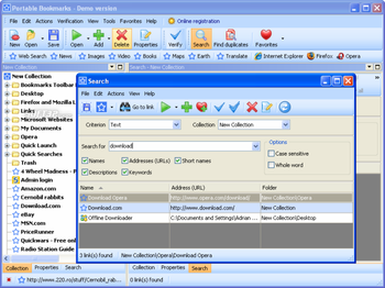 Portable Bookmarks screenshot 6