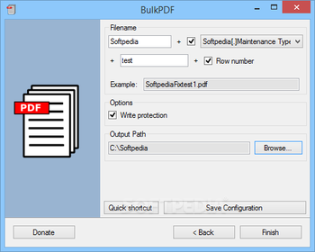 Portable BulkPDF screenshot 3