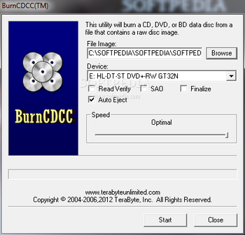 Portable BurnCDCC screenshot