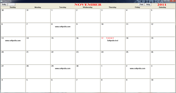 Portable Calendar3 screenshot