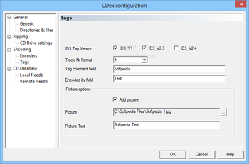 Portable CDex screenshot 12