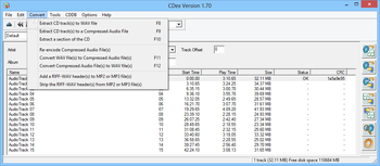 Portable CDex screenshot 4