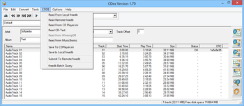 Portable CDex screenshot 6