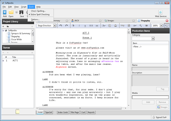 Portable Celtx screenshot 7