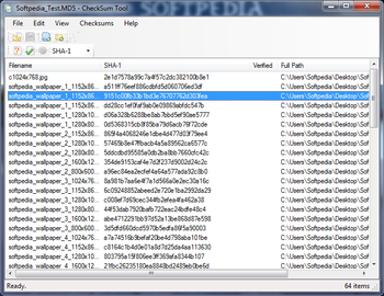 Portable CheckSum Tool screenshot
