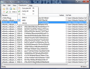 Portable CheckSum Tool screenshot 3