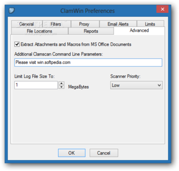 Portable ClamWin Free Antivirus screenshot 7