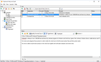 Portable Clipboard Help+Spell screenshot
