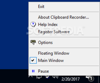 Portable Clipboard Recorder screenshot