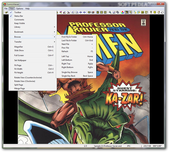 Portable ComicsViewer screenshot 3